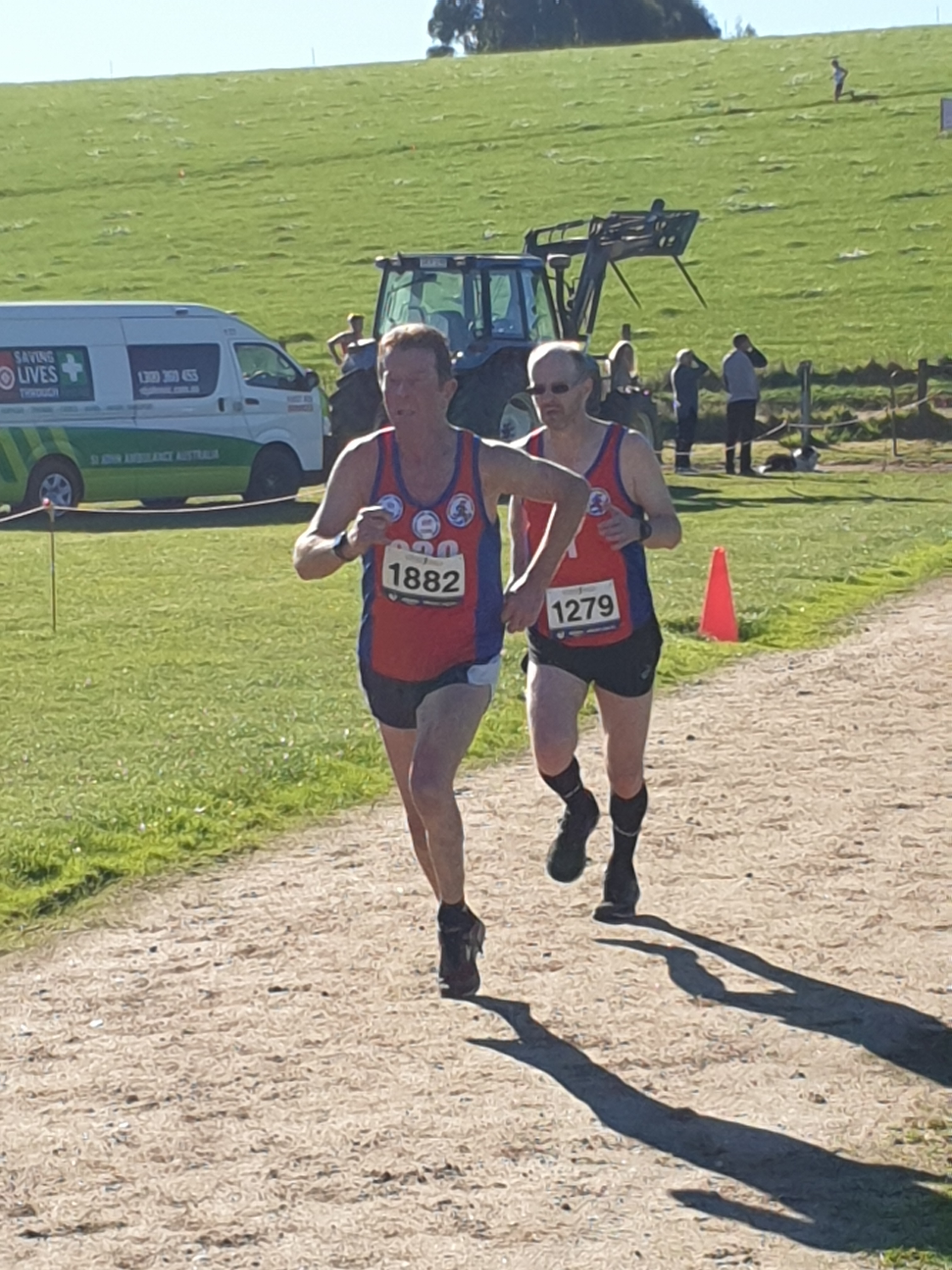 Leon Brooks and Fraser Murray Leon Brooks and Fraser Murray